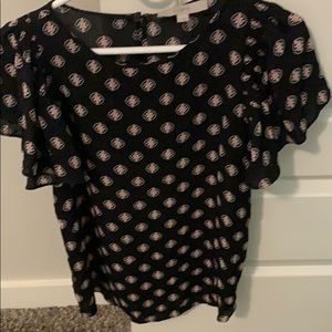 Nice Navy Loft blouse